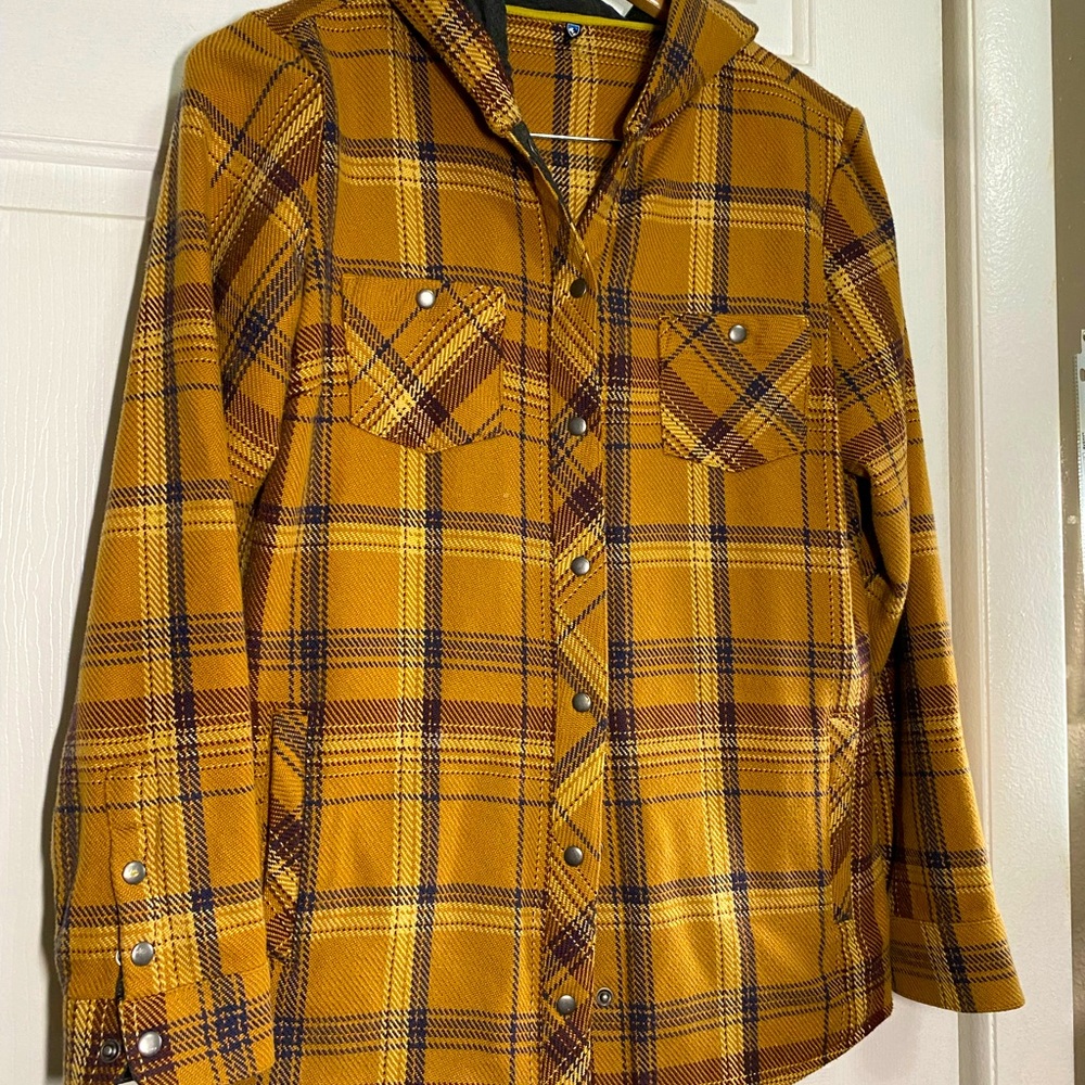 Kuhl hooded flannel